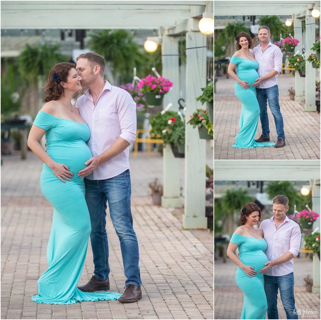 sew trendy maternity dress couple