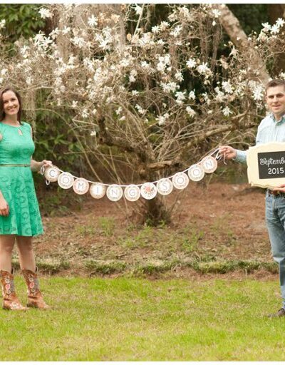 Pregnancy Announcement Photos: Melissa and Eric | Tallahassee, FL Maternity Photographer