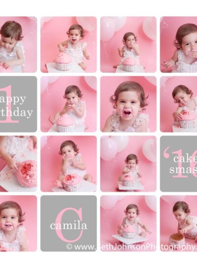 Camila | Tallahassee FL Baby Cake Smash Photographer