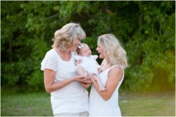 three generations of women portrait