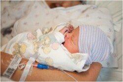 newborn in hospital