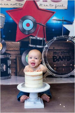 fancy fabrics music backdrop cake smash