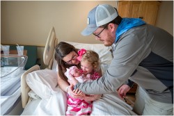 big sister meeting baby